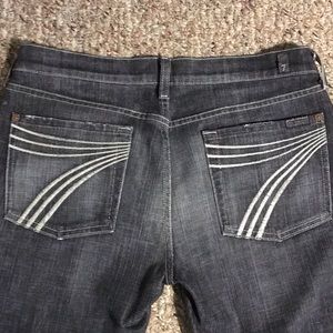 7 For All Mankind 32 x 34 Dojo Flares